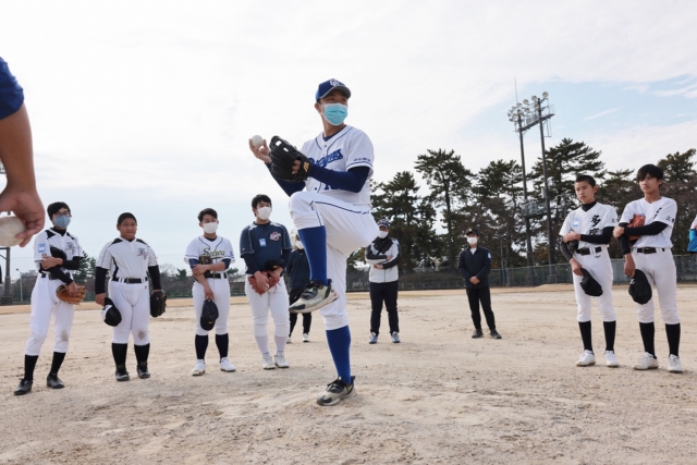 【インターンシップ】桑名市小学生野球教室2021に参加！②